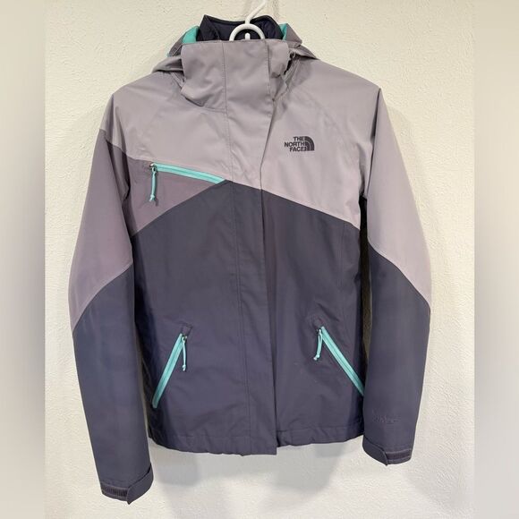 The North Face Cinnebar Triclimate Jacket, Purple/Turquoise, Size XS - Picture 1 of 13